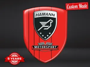 Hamann Sticker Bannière Auto Max Résistants Pro Modernes